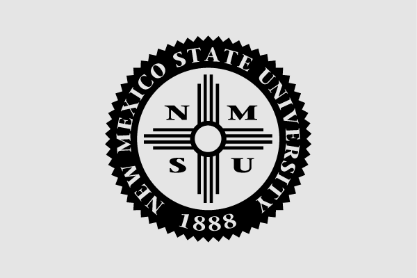 The NMSU Seal in black