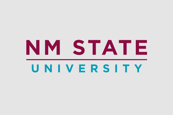 The NMSU stationery mark with other colors.