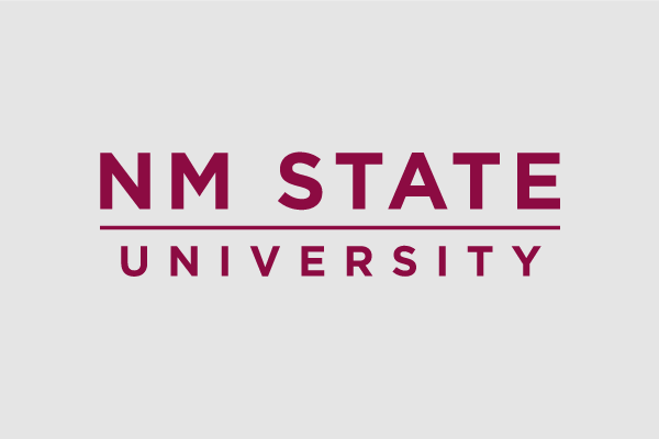 The NMSU Stationery Mark in crimson